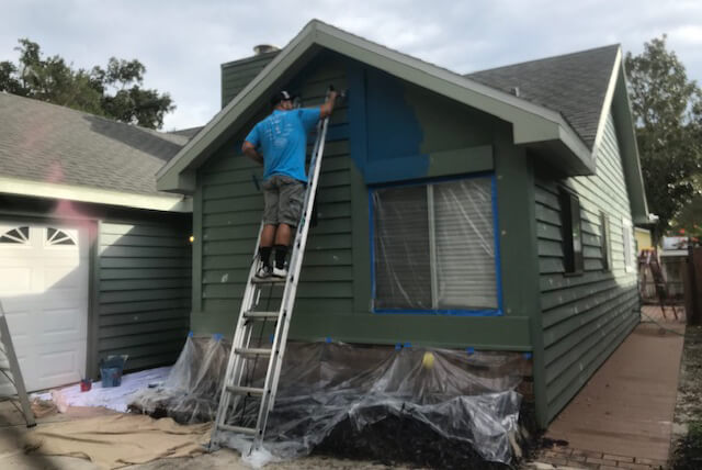 house exterior paintwork
