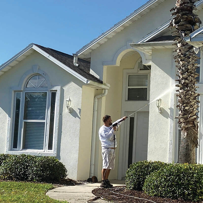 exterior house painting in Saint Augustine