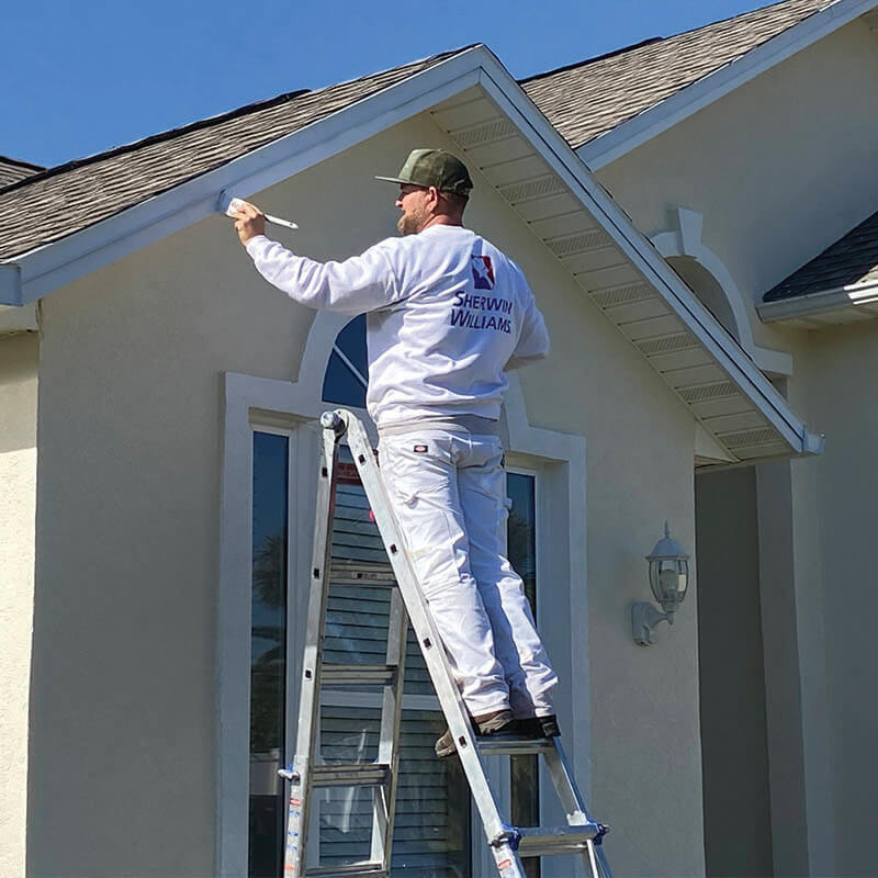 exterior house painting in Saint Augustine