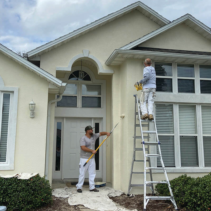 exterior house painting in Saint Augustine FL