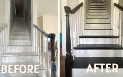 Painting Stairs and Railings