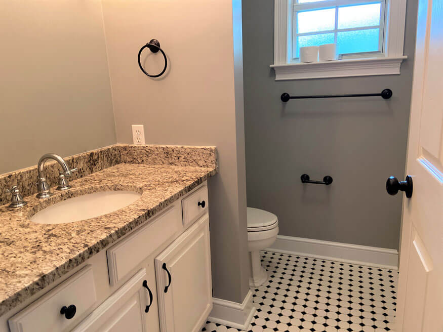 Interior bathroom painting Saint Augustine Florida