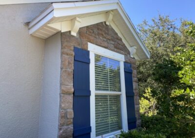 Multicolorpaints LLC interior and exterior painting service in St. Augustine windows