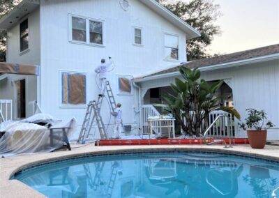 Multicolor Paints exterior painting in coastal areas St Augustine, Florida