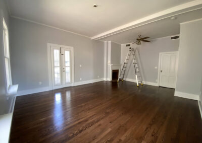 Interior painting complete renovation St. Augustine