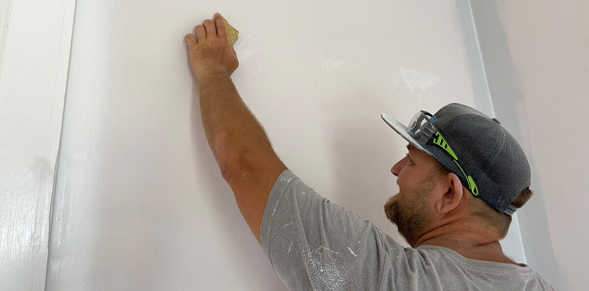 Renovating and Painting the Entryway