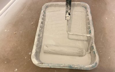 What to do if paint is spilled?