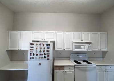 Condominium kitchen painting service in ST. Augustine Florida