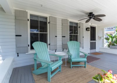 Porch repainting in St. Augustine Florida
