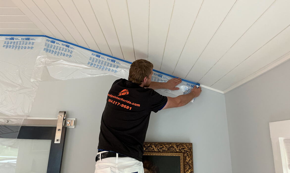 How to tape for painting?