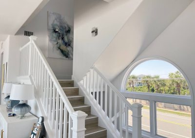Interior stairs painting service by Localpainter Florida