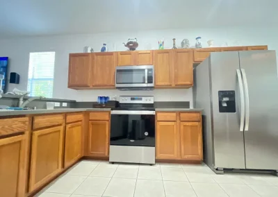 kitchen furniture before repainting