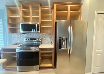 kitchen furniture before painting