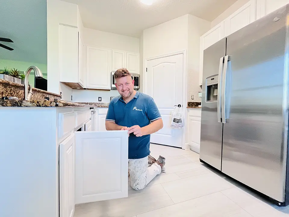 Kitchen cabinets painting