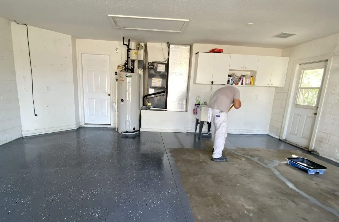 What to use to skim coat concrete on the wall and floor? - Multicolor Paint, image size:1280x839