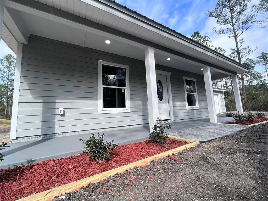 Grey painted house in Saint Augustine