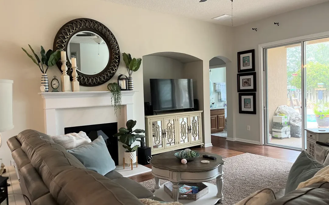 Living room wall painting ideas